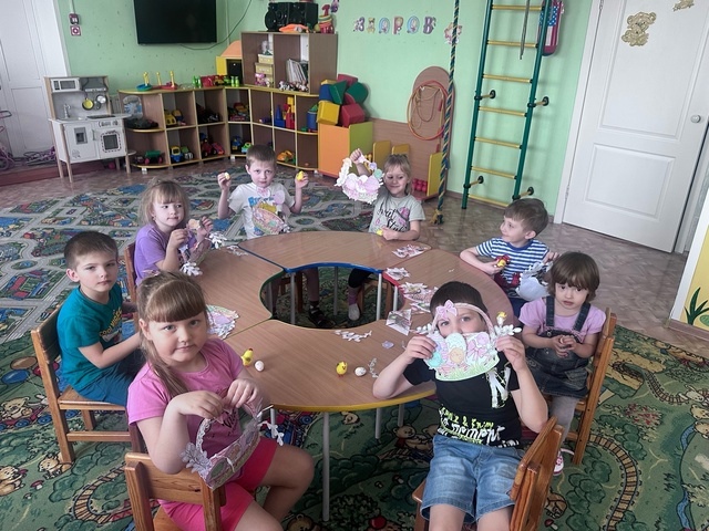 Пасха в детском саду.